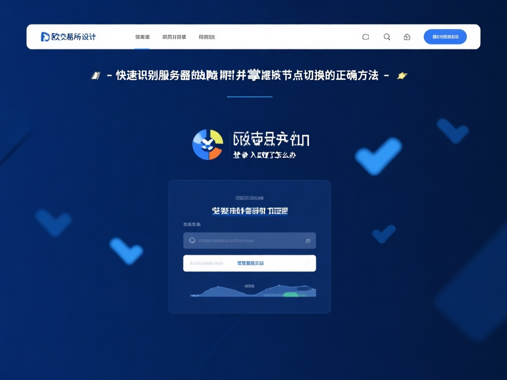 节点切换操作界面示意图